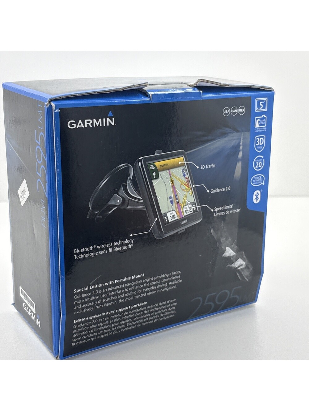 GPS Garmin Nuvi 2595 LMT 2026 Maps US Canada Traffic Bundle - Picture 8 of 8